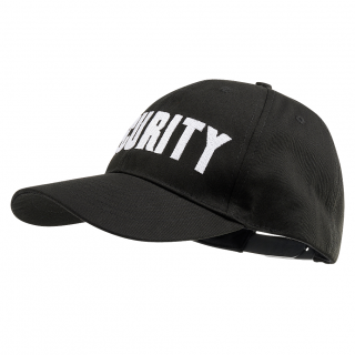 Casquette noire homme brode SECURITY  - Brandit