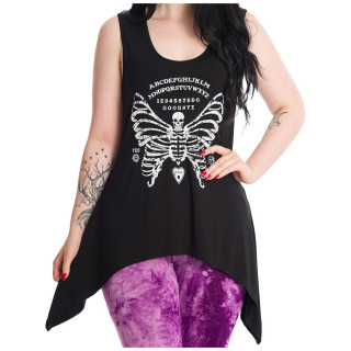 Dbardeur femme gothique  papillon squelette inspiration ouija - Banned