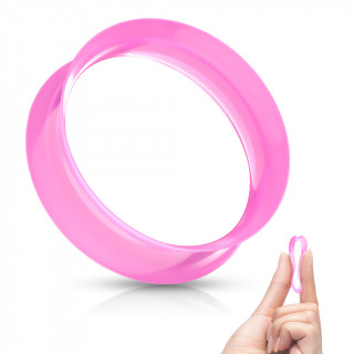 Ecarteur tunnel Rose vas en silicone ultra souple