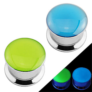 Ecarteur type plug fluo phosphorescent