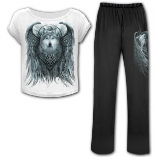 Ensemble pyjamas gothique 4 pices  esprit du loup