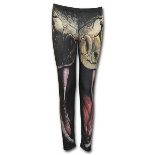 Legging femme gothique  tte de serpent