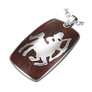 Pendentif homme signe astrologique Sagittaire