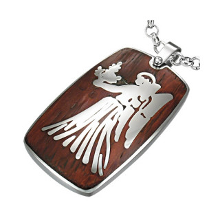 Pendentif homme signe astrologique Vierge