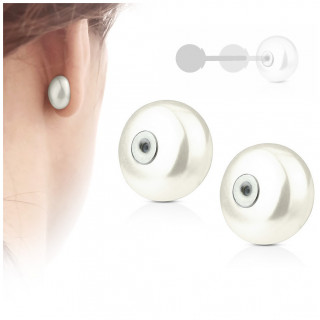 Perles d'ornement pour clous d'oreilles