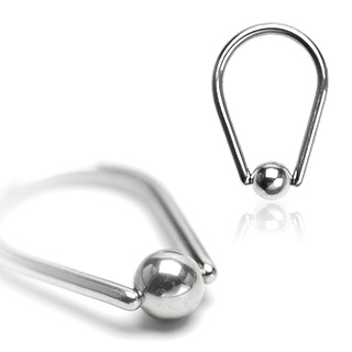 Piercing anneau captif en forme de goutte