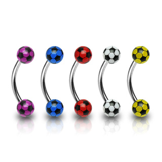 Piercing arcade ballons de football