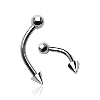 Piercing arcade boule et pointe