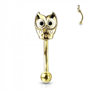 Piercing arcade dor  hibou