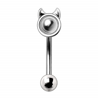 Piercing arcade  embout dmon  corne