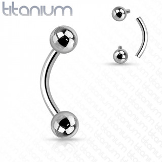 PIERCING micro spirale diam 1.2 mm 4 Longueurs de tiges
