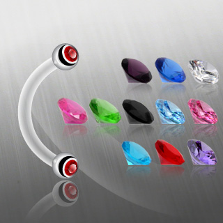 Piercing arcade et surface PTFE boules serti