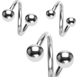 Piercing arcade twist  boules