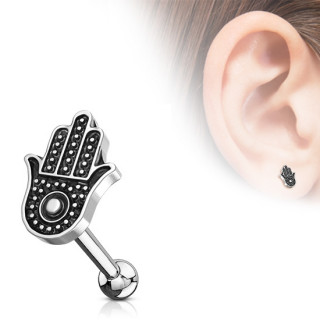 Piercing cartilage  main Hamsa