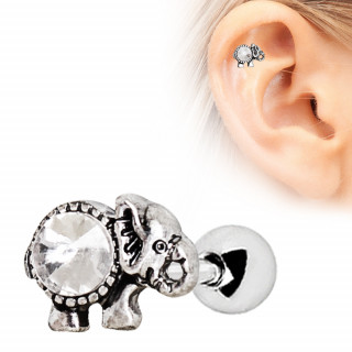 Piercing cartilage lphant  zirconium