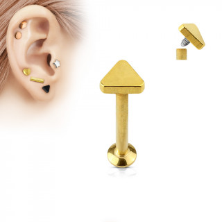 Piercing cartilage labret triangle dor