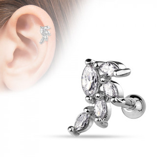 Piercing helix / cartilage style grappe de raisin chic