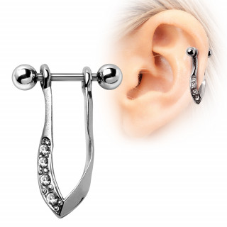 Piercing helix  pendant pav de strass