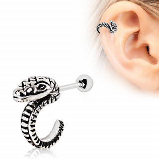 Piercing hlix serpent incurv