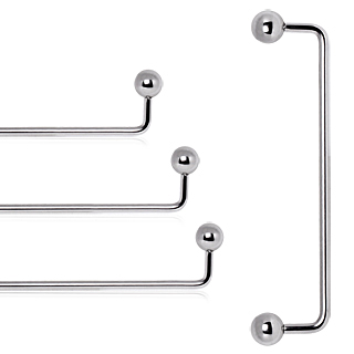 Piercing industriel et surface en acier à boules