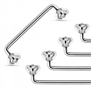 Piercing industriel / surface en acier  griffes serties