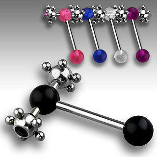 Piercing langue Ball Spinner