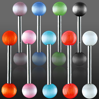 Lot De 100 Boules De Piercing 1.2 Mm - Tailles 3/4/5/6 Mm - Acier Inoxydable - Pour Langue, Sourcil, Lèvre, Nombril