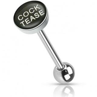 Piercing langue "Cock Tease"