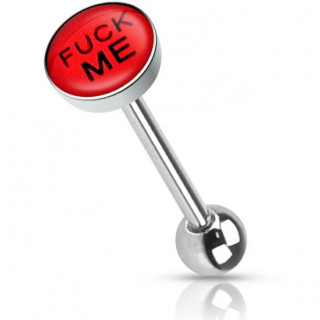 Piercing langue "Fuck Me"