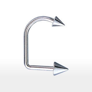Piercing lèvre Lippy Loop pointes