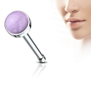 Piercing nez  pierre Amethyste