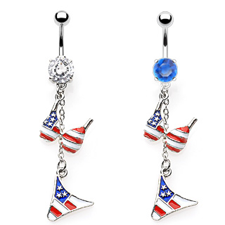 Piercing nombril bikini USA