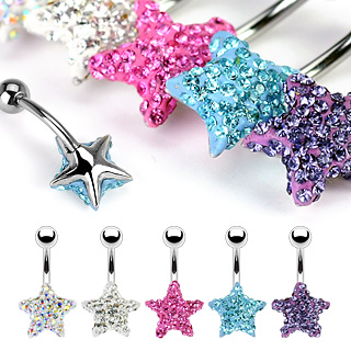 Piercing nombril �toile F�rido