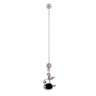 Piercing nombril grossesse à petit lapin