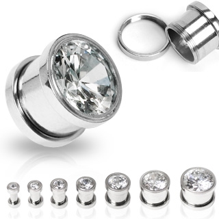 Piercing plug acier et zircon