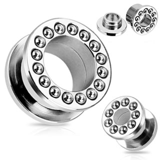 Piercing plug acier style barillet