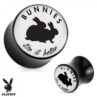 Piercing plug carteur Playboy "Bunnies Do It Better"