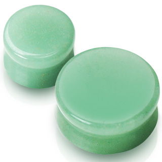Piercing plug pierre semi-précieuse Jade