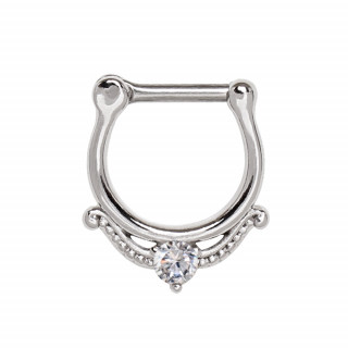 Piercing septum clicker style royal