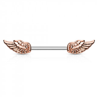 Piercing tton  ailes d'ange vintage cuivres