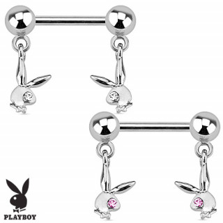 Piercing tton avec lapins Playboy en pendentifs