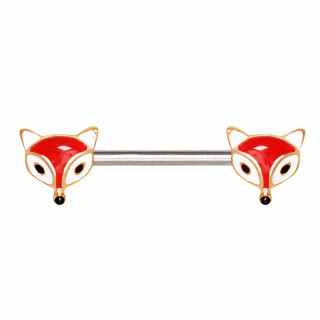 Piercing tton  ttes de renards rouges