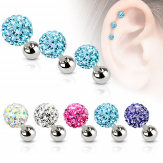 Piercing tragus/cartilage  boule frido