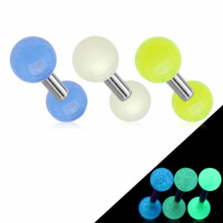 Piercing tragus/cartilage  boules fluo