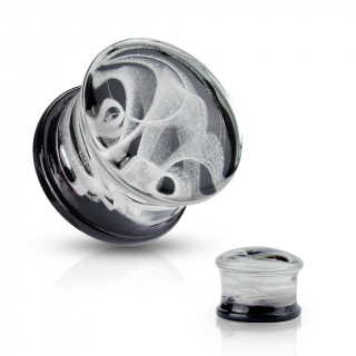 Plug en pyrex  volutes de fume