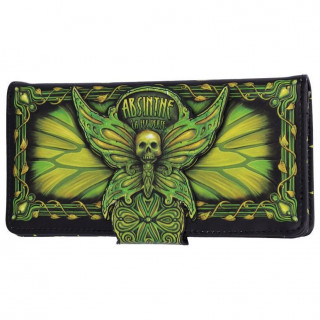 Pochette avec rabat papillon "Absinthe" (18,5cm)