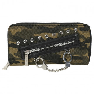 Portefeuille camouflage militaire  menottes - Banned