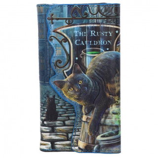 Portefeuilles chat noir  chaudron "Rusty Cauldron" (18,5cm) - Lisa Parker