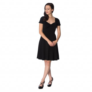 Robe noire modle "IT'S THE TWIST DRESS" - Banned