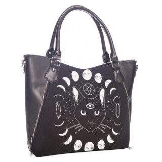 Sac  main chat et cycle lunaire "PENTACLE COVEN" - Banned